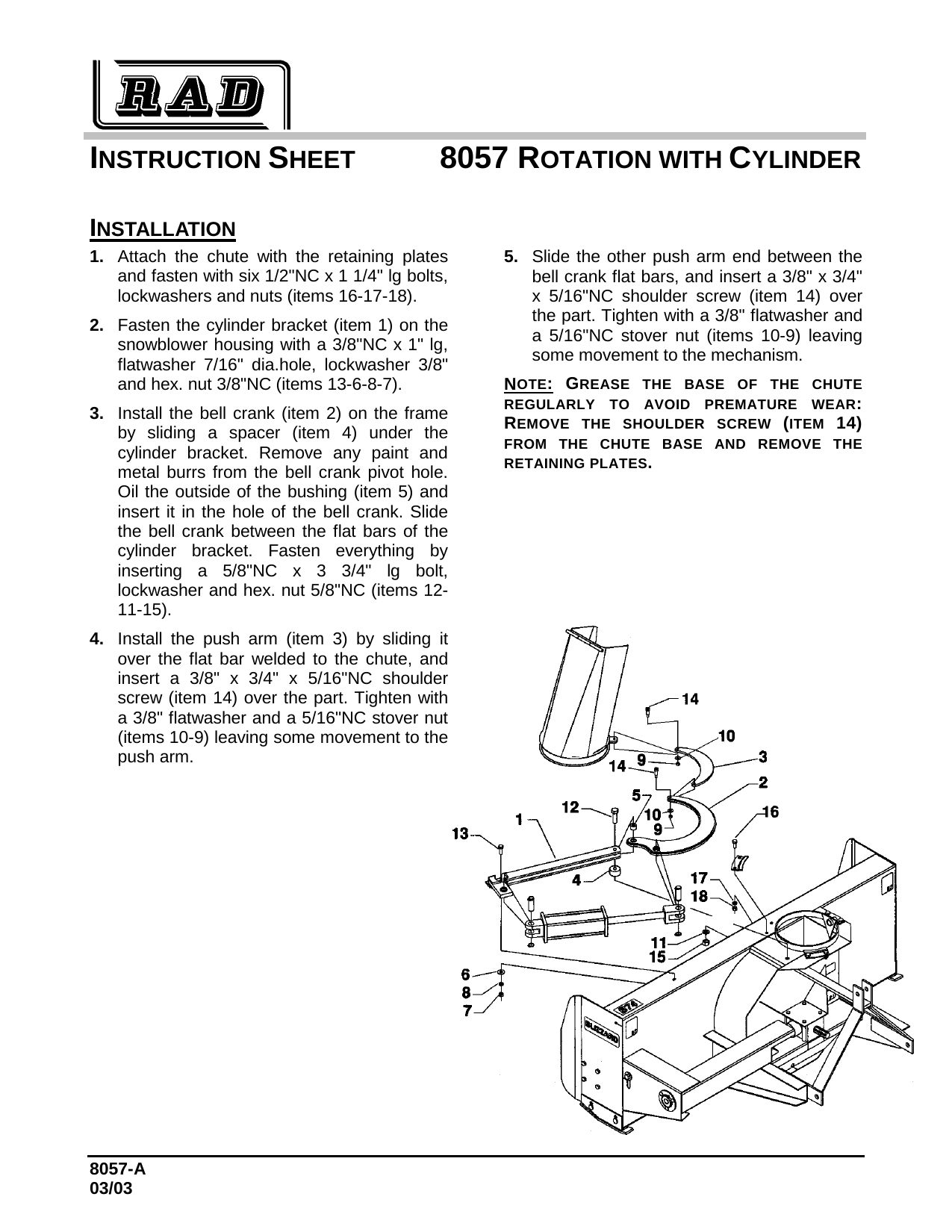 8057  Rotation Hydraulique