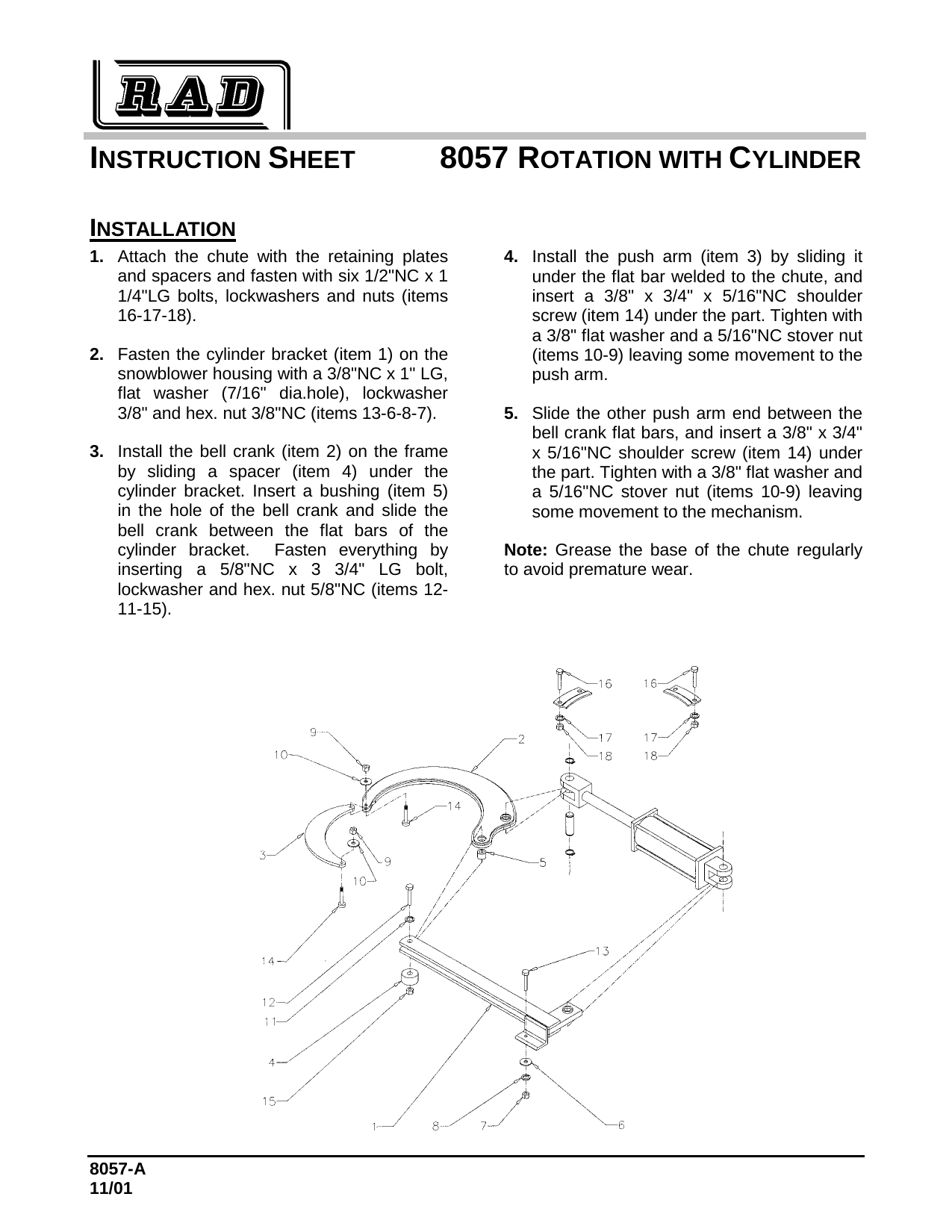 8057  Rotation Hydraulique