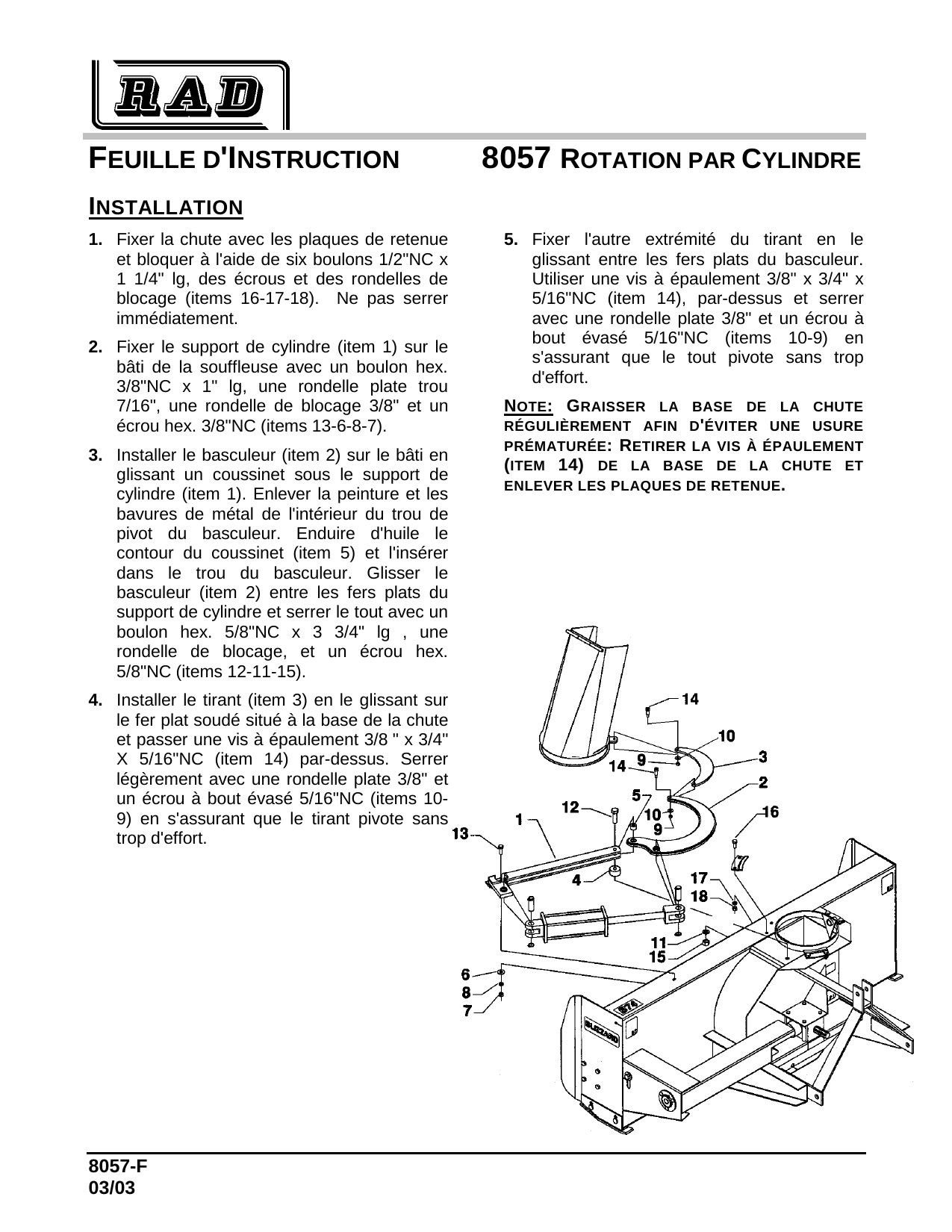 8057  Rotation Hydraulique