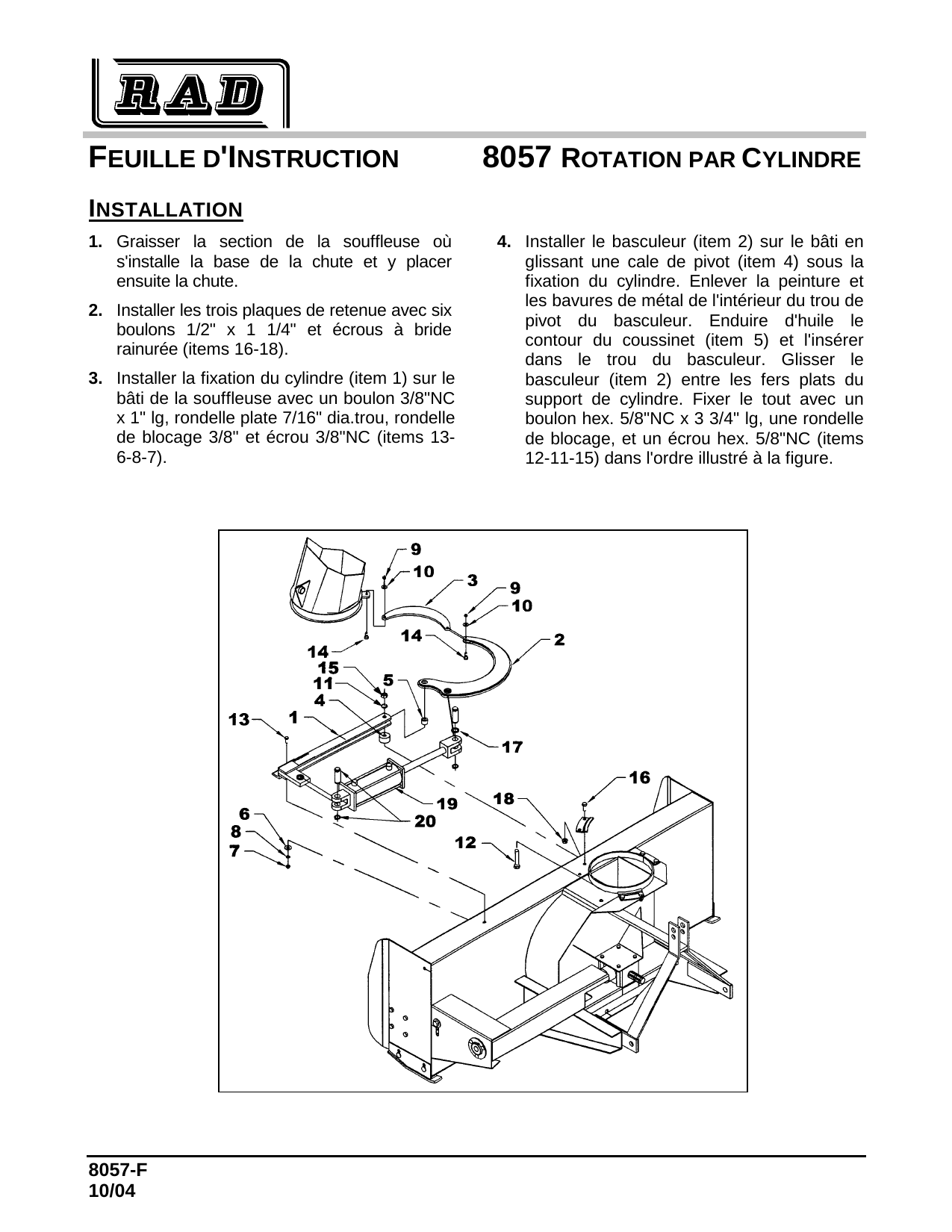 8057  Rotation Hydraulique