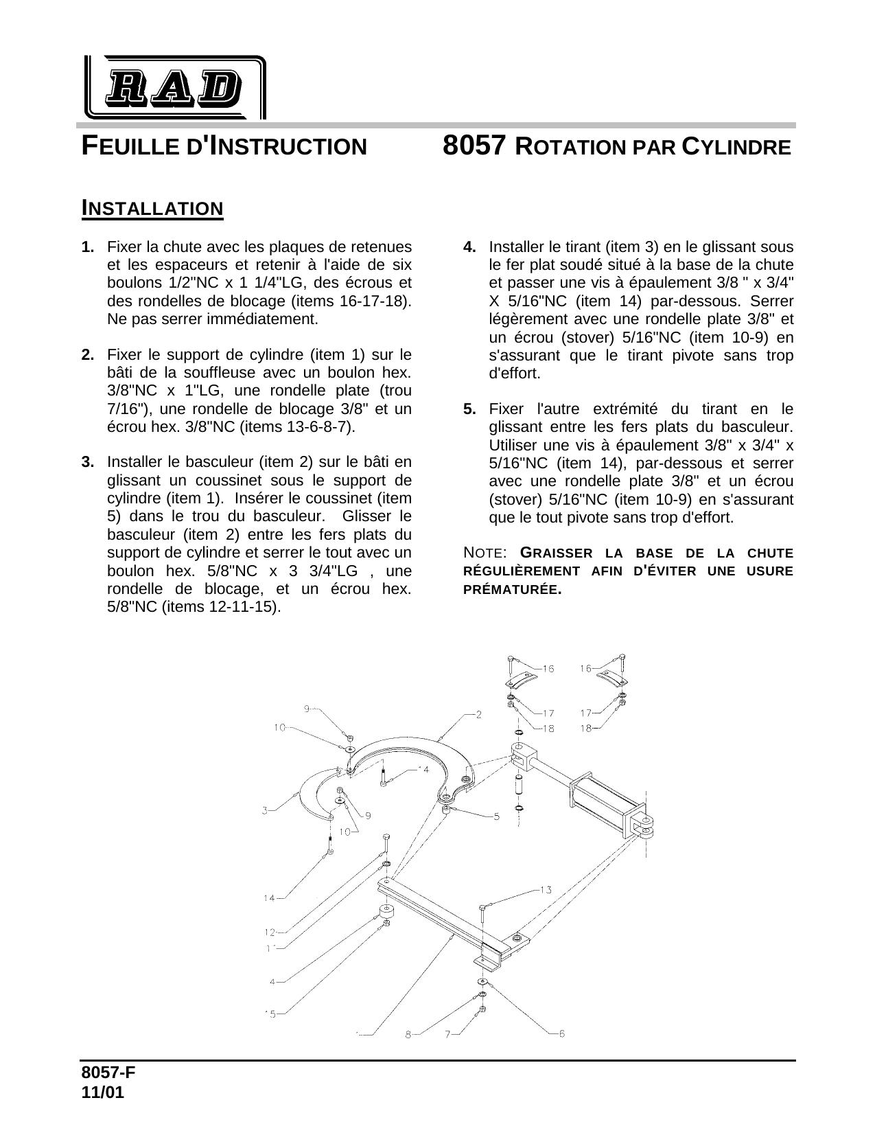 8057  Rotation Hydraulique