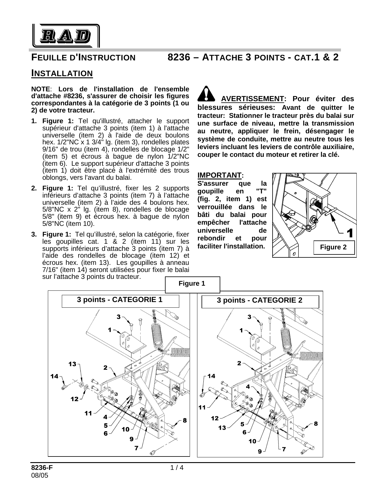 8236  Attache 3 points