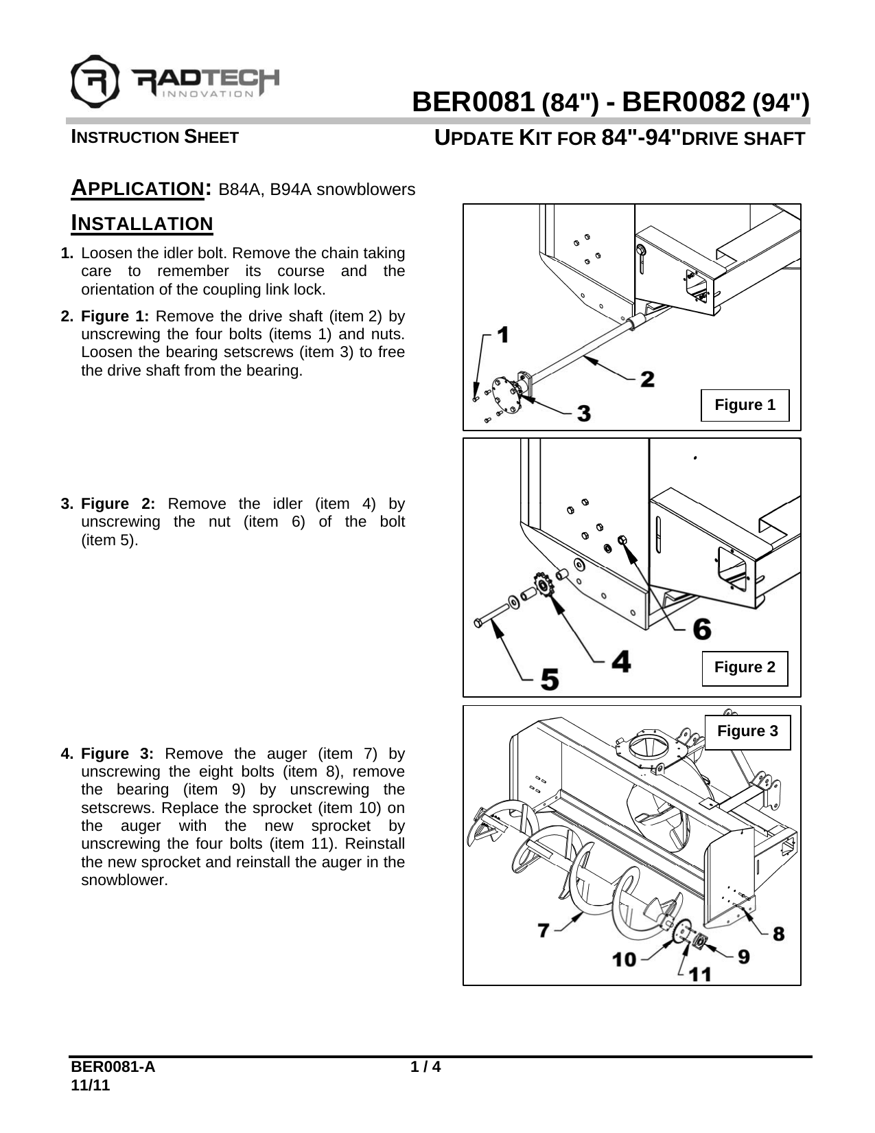 BER0081-BER0082  Update kit