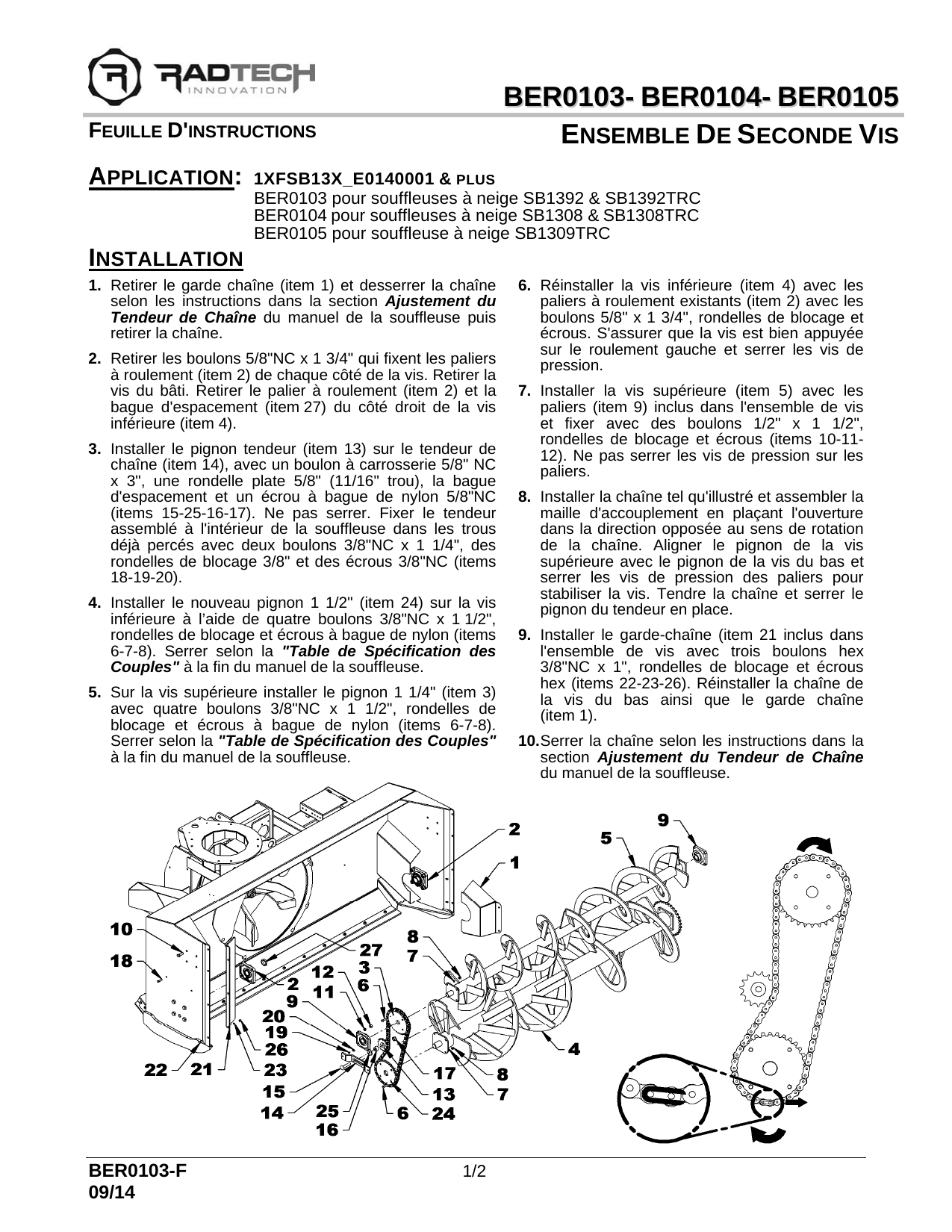 BER0103-104-105  2e VIS 92 à 102