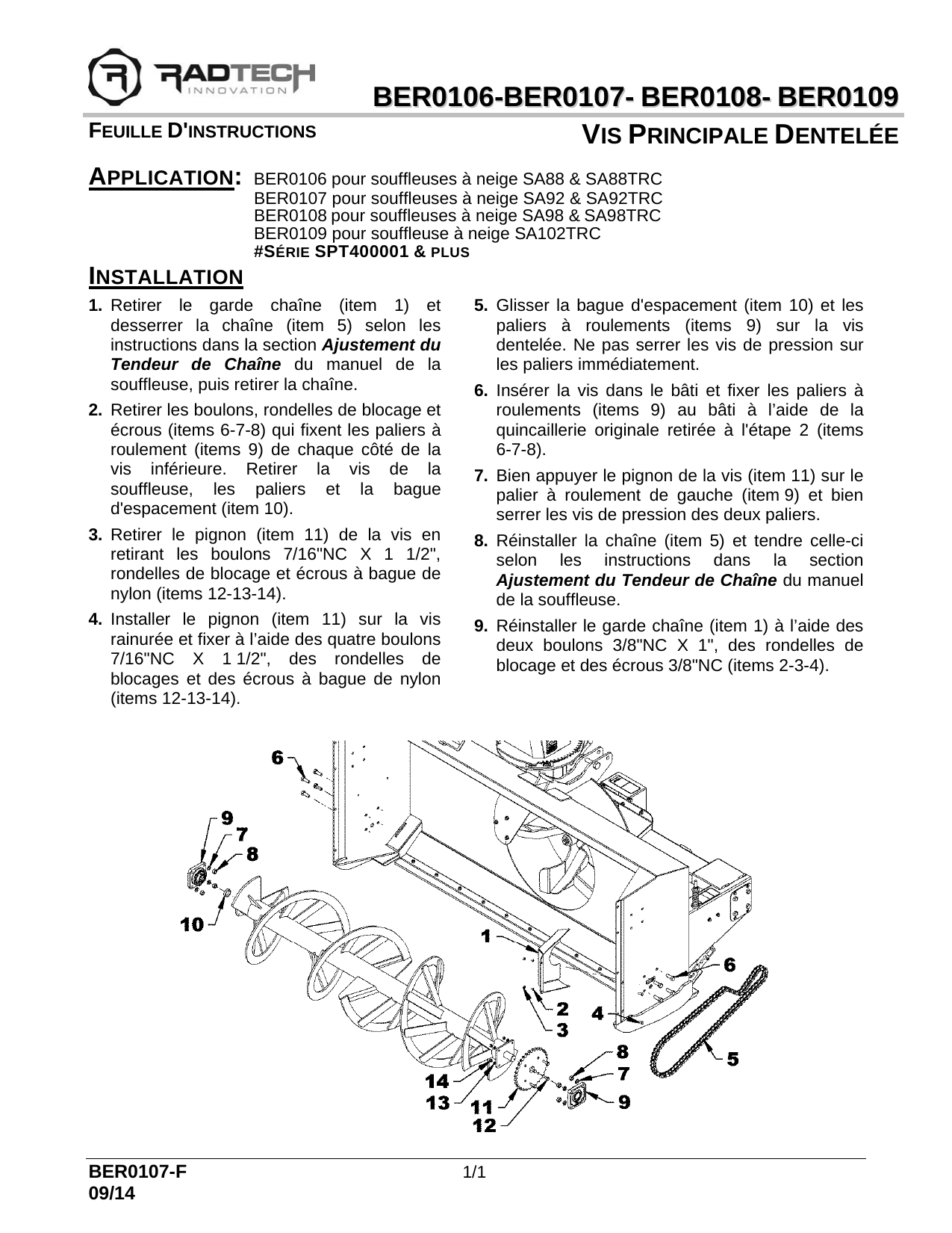 BER0106-107-108-109 Vis Dentelée 88-102
